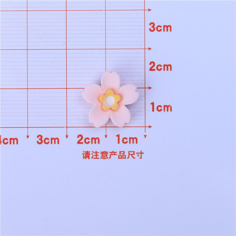 Cream Glue Epoxy DIY Homemade Phone Case Barrettes Petal Flower Resin Accessory Material Package Decorative Accessories