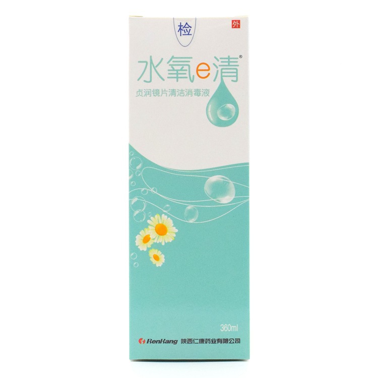 【一件代发】水氧e清贞润镜片清洁消毒液360ml150ml眼睛护理液