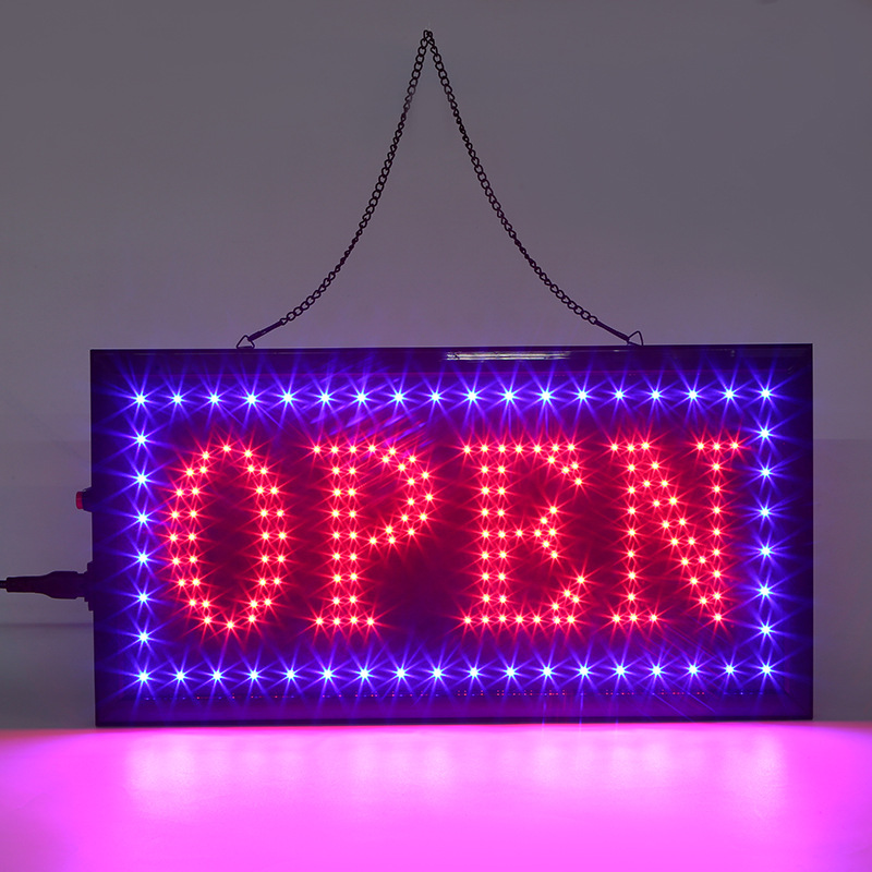 批发led发光字标识open营业广告招牌字灯牌 led sign board-阿里巴巴