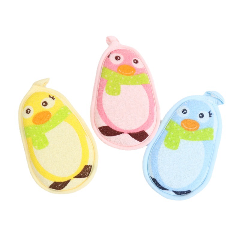 Baby Sponge Towel Material Bath Sponge Baby Bath Sponge Newborn Washing Supplies Soft Back Rubbing Bath Towel Bath Sponge