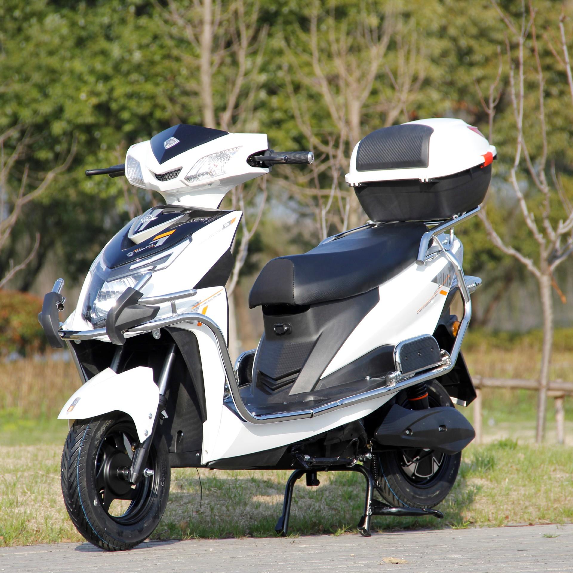 新国标电动车战神72v电动车电摩60v成人男女踏板外卖爬坡电瓶车