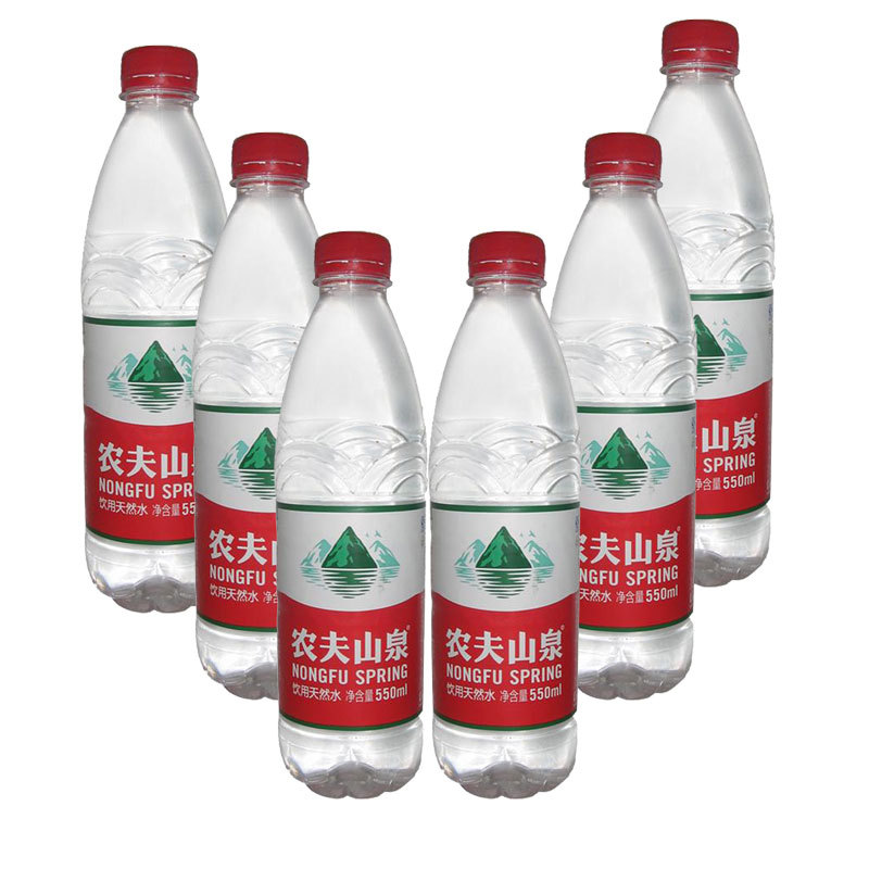 农夫山泉 天然饮用水550ml 24瓶整箱瓶装纯净水 批发-阿里巴巴