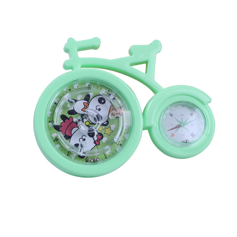 Cartoon Maze Bicycle Educational Leisure Bicycle Small Maze Children's Stall Toy Capsule Toy Gift Gift