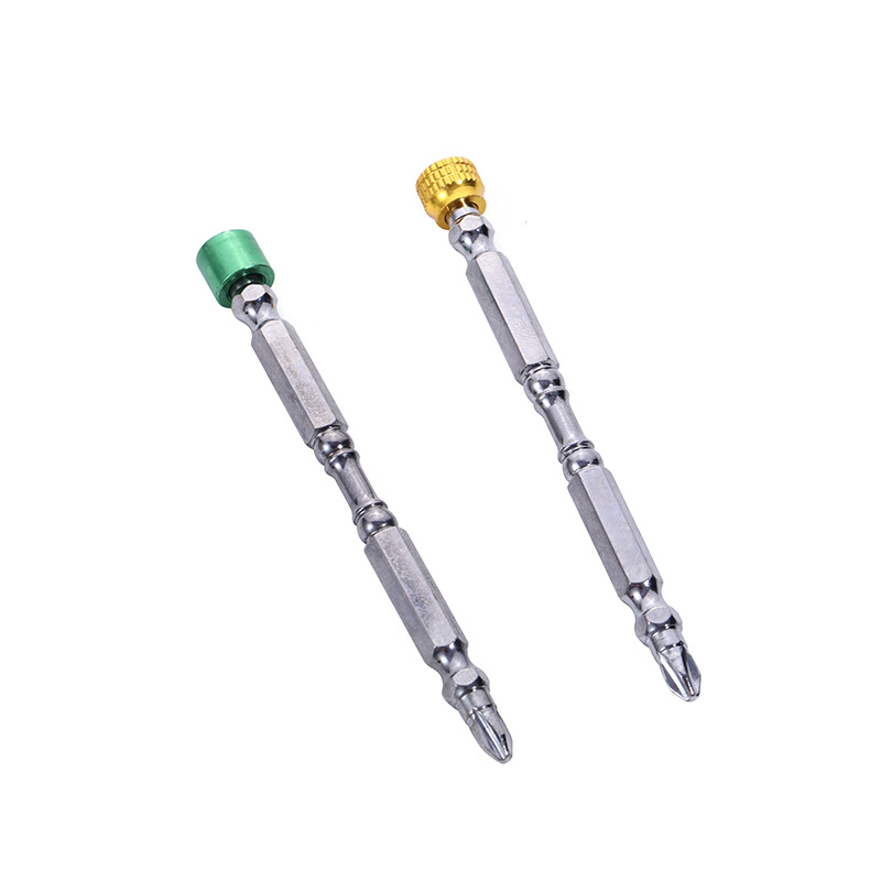 Manufacturer 6.35mm Colorful Magnetic Coil Bit S2 High Hardness Electric Screw Driver Screwdriver Bits Bit Cross Screwdriver