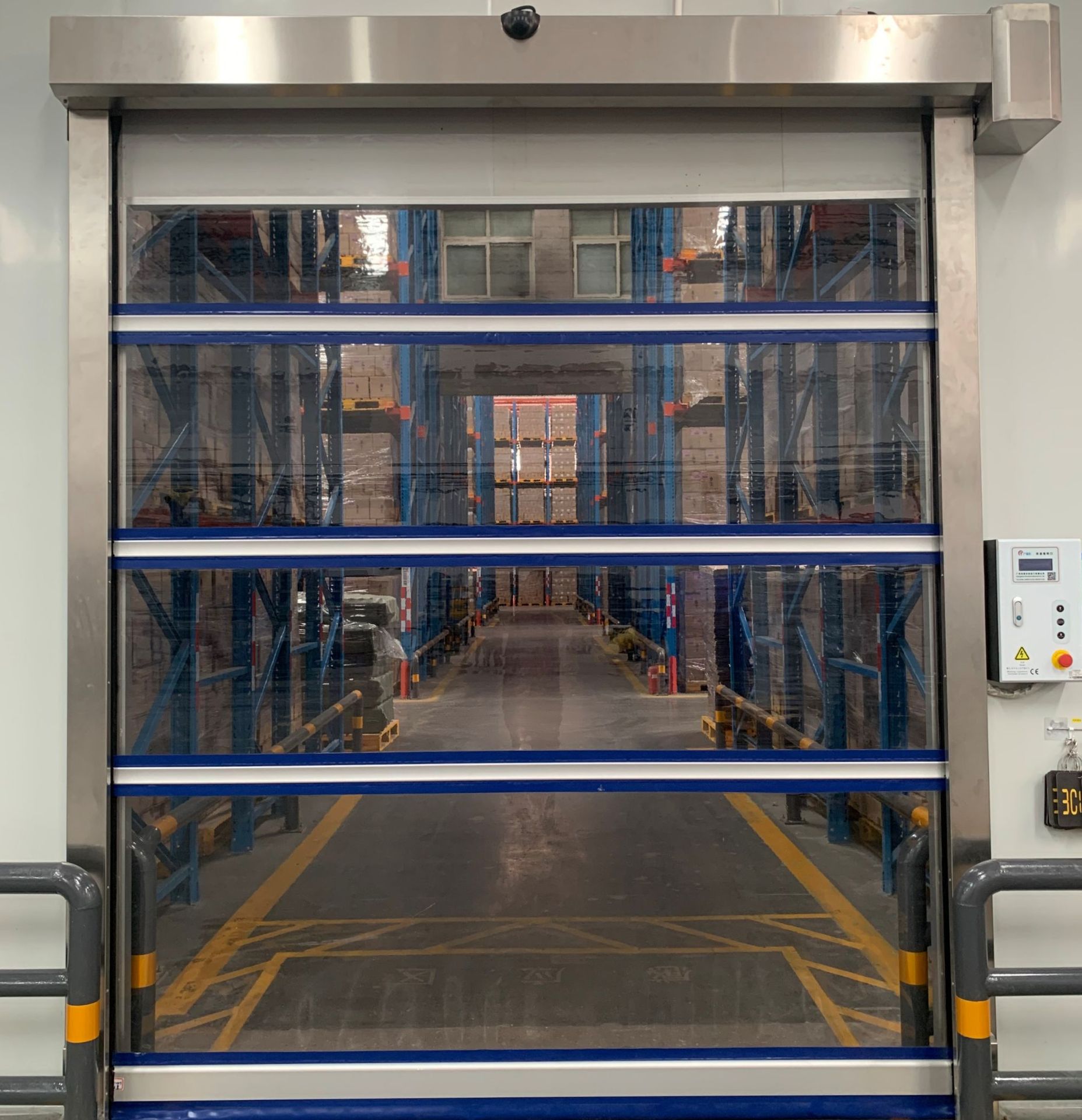 快速卷帘门 透明pvc快速门 食品纺织车间净化门工业提升门