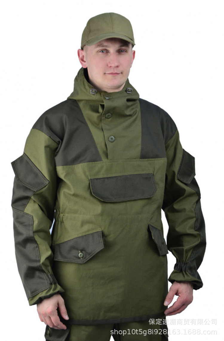 俄罗斯特种兵作战服 gorka-4 军迷战术罩衣 俄罗斯户外狩猎套服