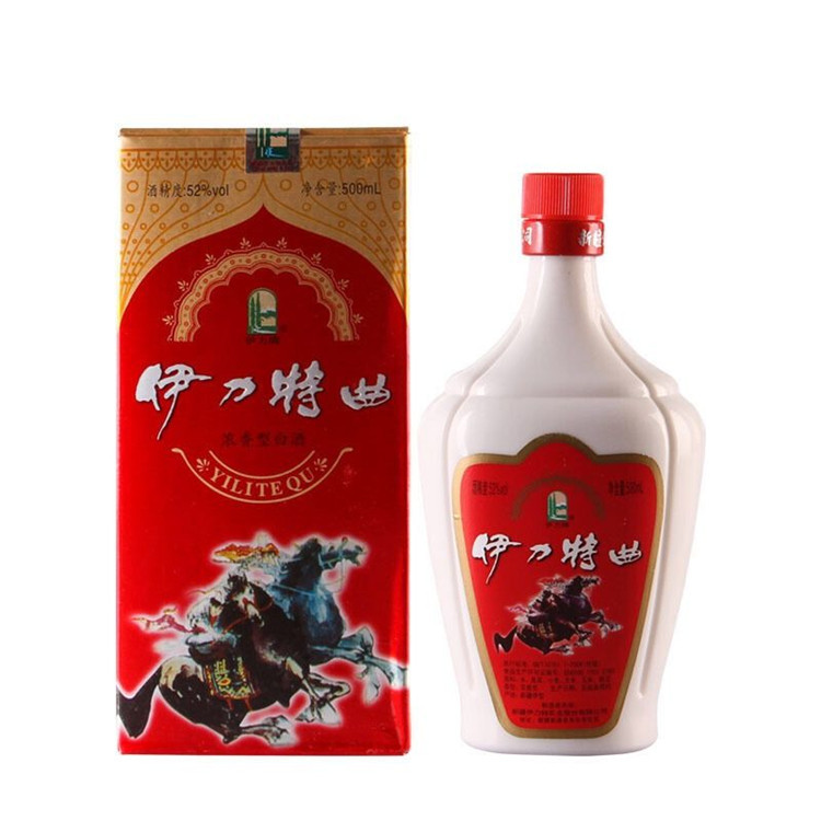 伊力特曲52度白酒浓香型500ml*6瓶整箱