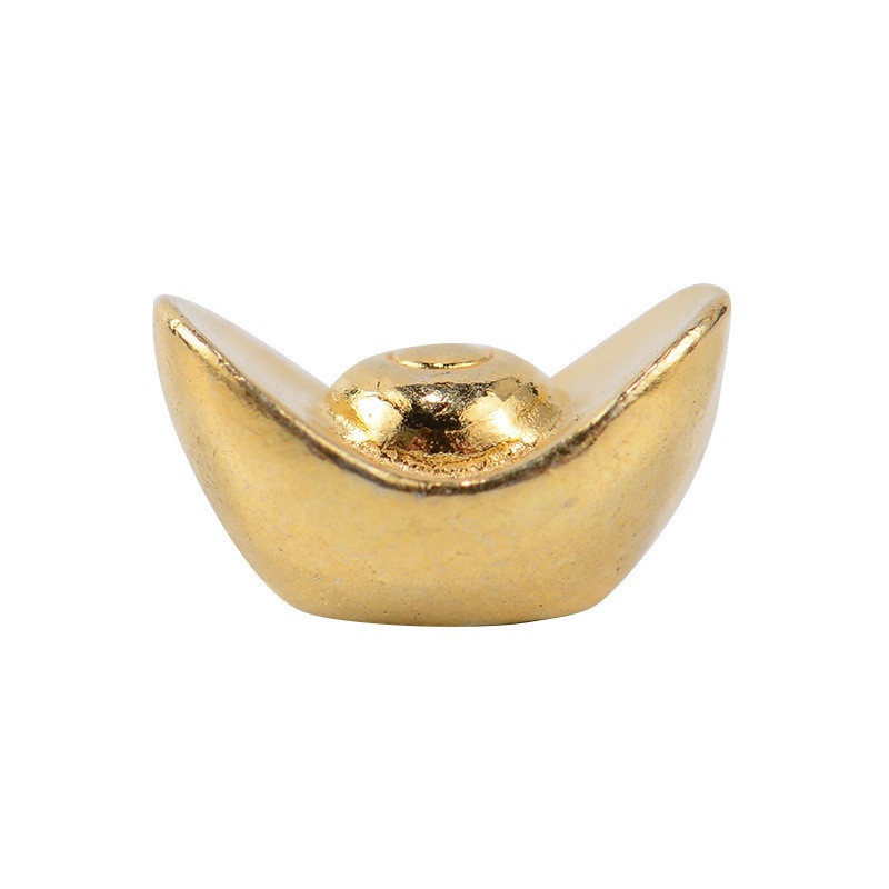 纯银元宝小元宝实心镀金银锭家用供曼扎盘宝瓶佛塔装赞摆件-阿里巴巴