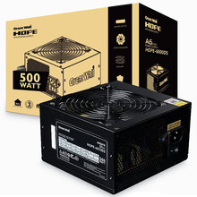 长城额定500W HOPE-6000DS 台式机电脑电源静音版适用