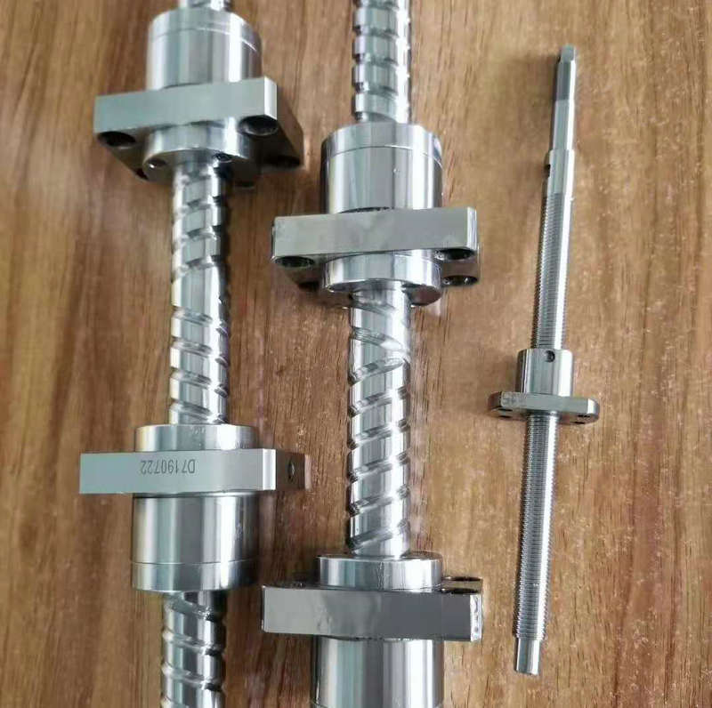 左右牙滚珠丝杆正反旋丝杠倒顺丝双向一体研磨丝杆丝杠定制