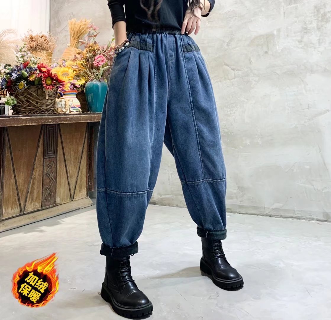 加绒灯笼牛仔裤女-加绒灯笼牛仔裤女厂家,品牌,图片,热帖-阿里巴巴