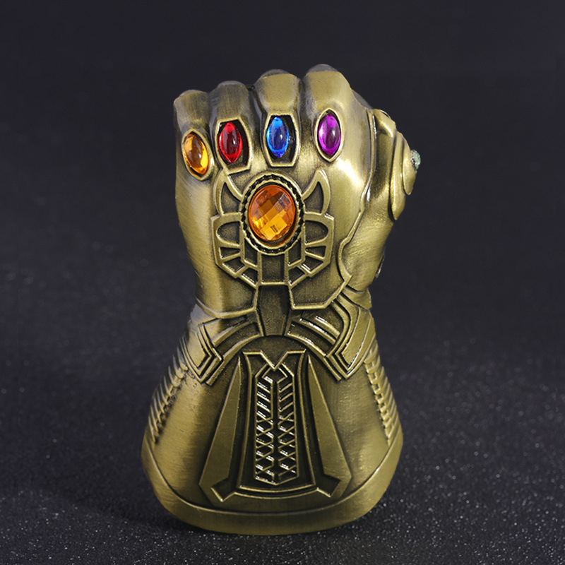 影视周边 灭霸无限手套开瓶器 六宝石拳头手套金属启瓶器 钥匙扣