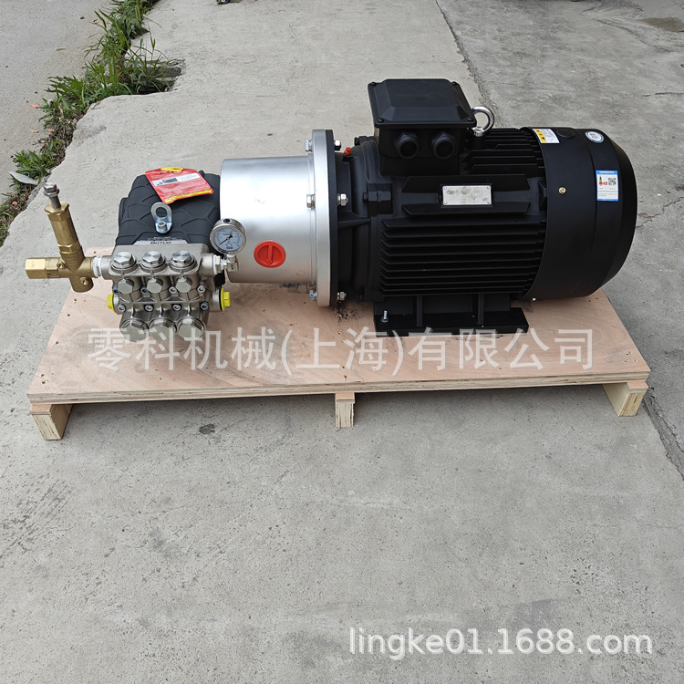 国产高压柱塞泵水泵150L/min100bar水射流清洗管道疏通泵组