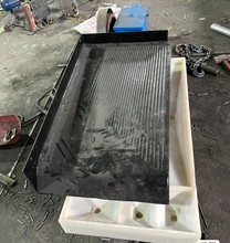 淘金沙工具选矿摇床小型淘金机水洗铜米摇床6S玻璃钢大槽钢摇床厂