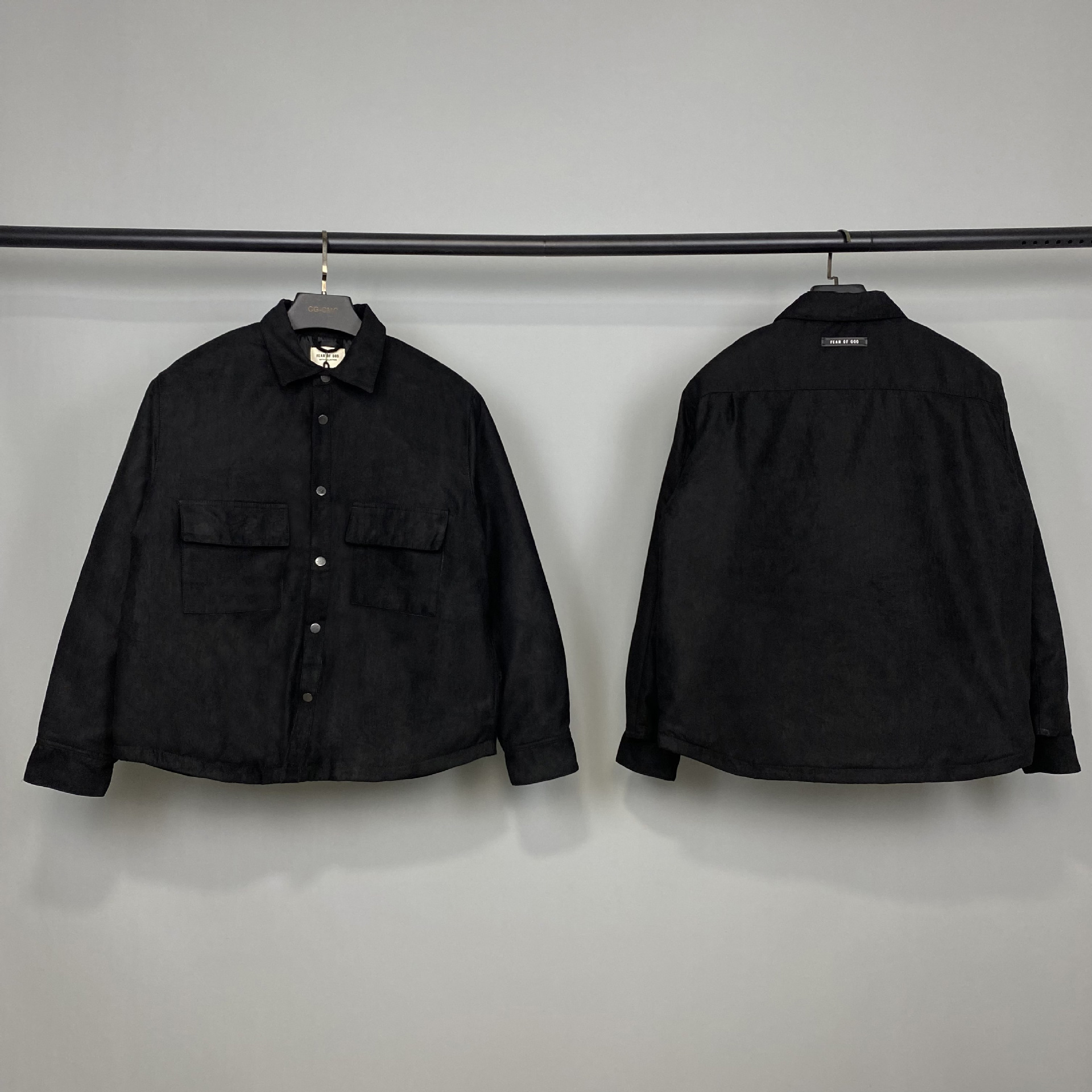 fog fear of god第六季主线高街麂皮外套衬衫夹克棉服jerry同款男