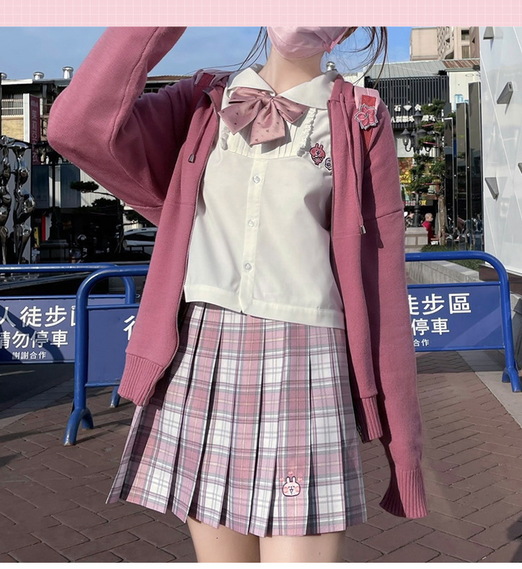 寄售啦啦酱 现货掉落 卡娜赫拉 原创jk制服格裙原创格裙