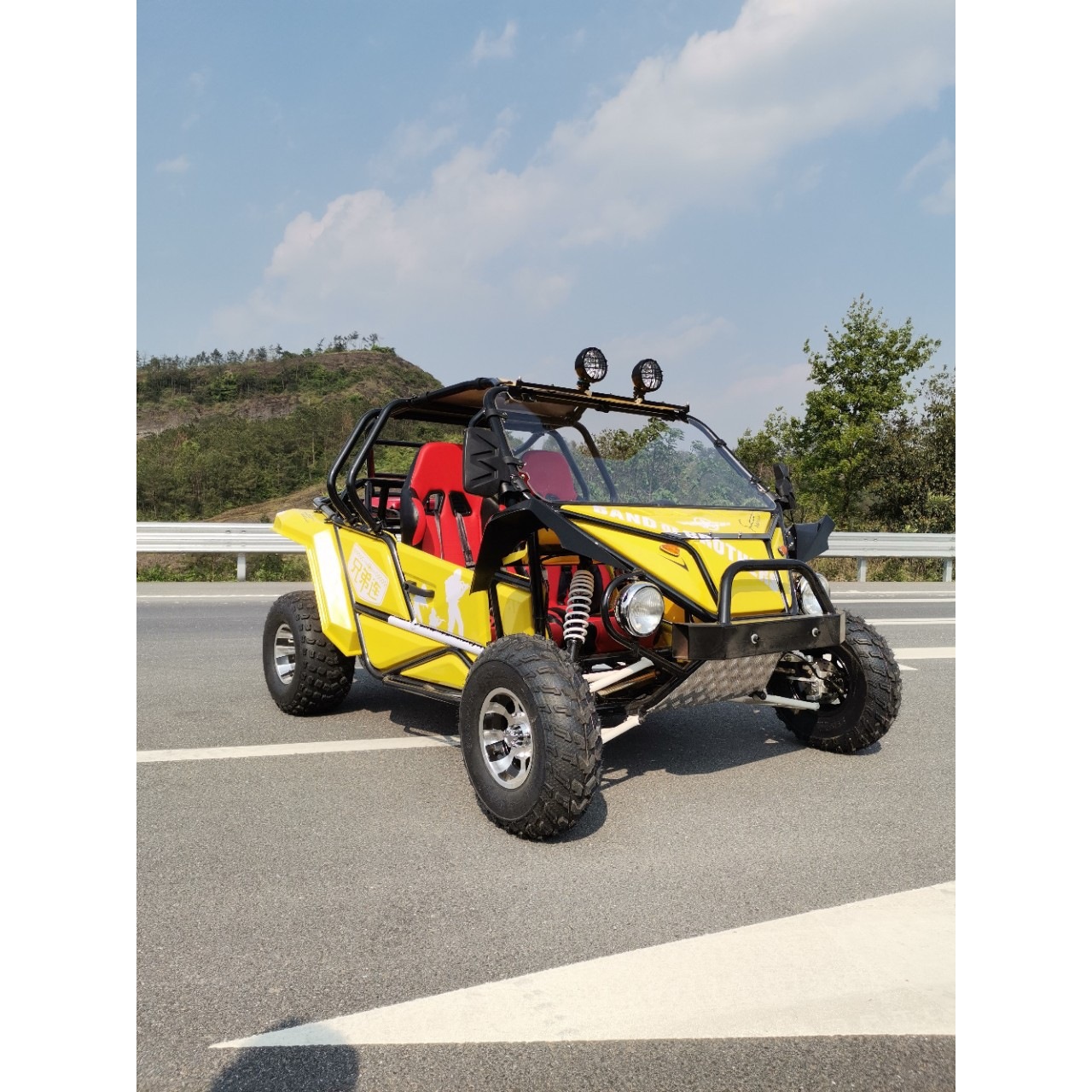 knl300cc水冷无级变速四轮越野沙滩车全地形卡丁沙漠摩托车utv