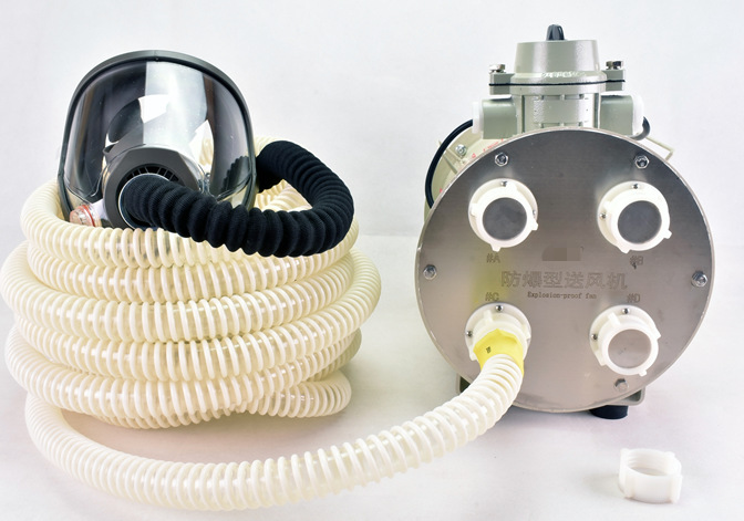 防爆型电动送风长管呼吸器 防爆单人双人三人长管空气四人10-20米