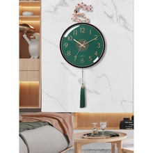 装饰钟表挂钟客厅家用时尚2023新款简约创意轻奢挂墙网红时钟