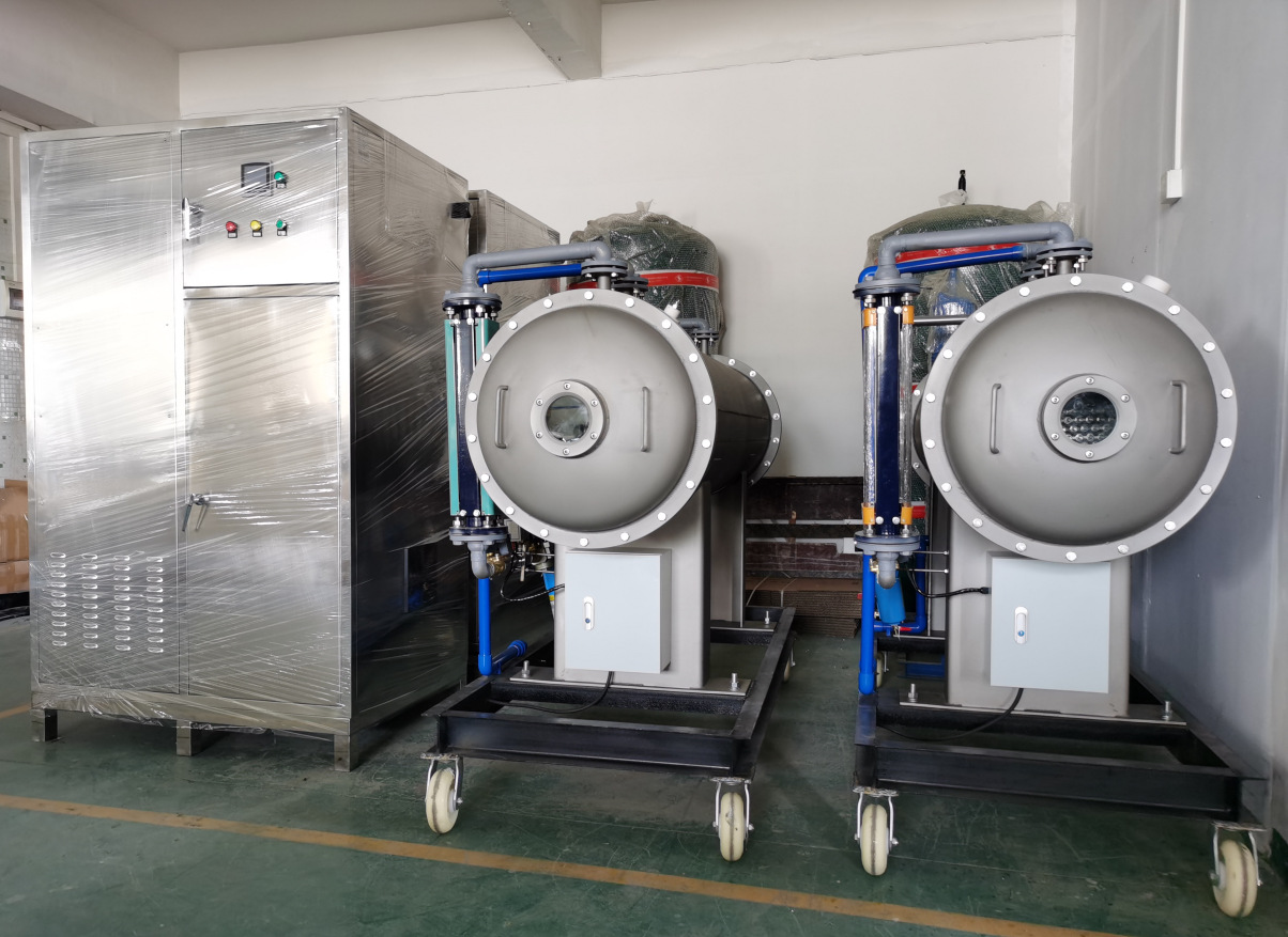 1kg臭氧发生器工业污水废气脱硫脱硝脱色印染污水处理1000g消毒机