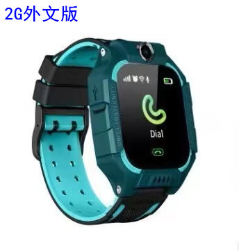 New Foreign Trade Cross-Border English Children's Smart Positioning Phone Watch Photo Waterproof Q12 Multi-Language Q19