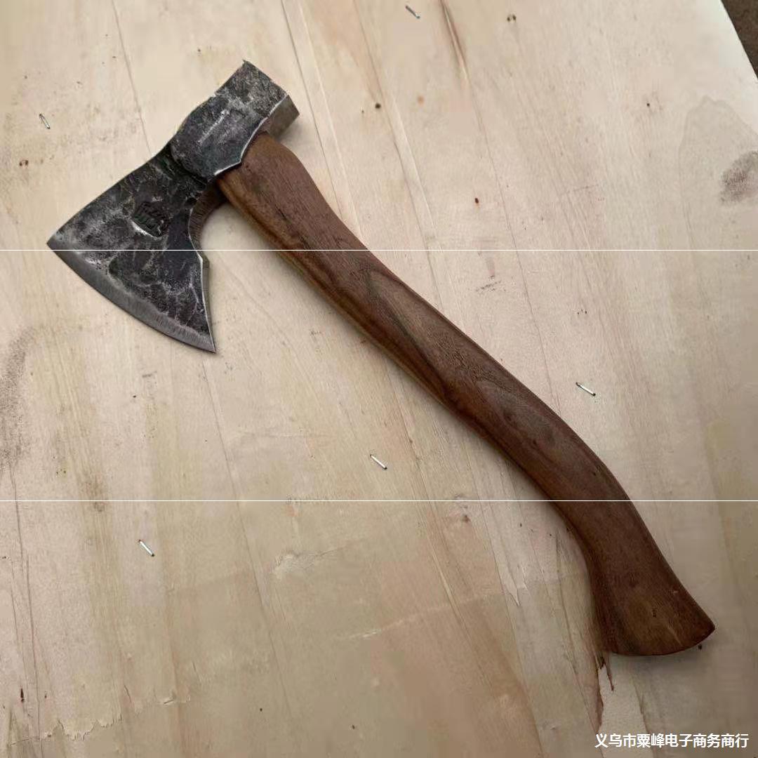 斧斧伐木斧子户外家用钢斧工具登山镐手工木头轴承钢锻打