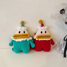 儿童包春夏新款可爱娃娃针织毛线包洋气男女童宝宝小挎包圣诞礼物