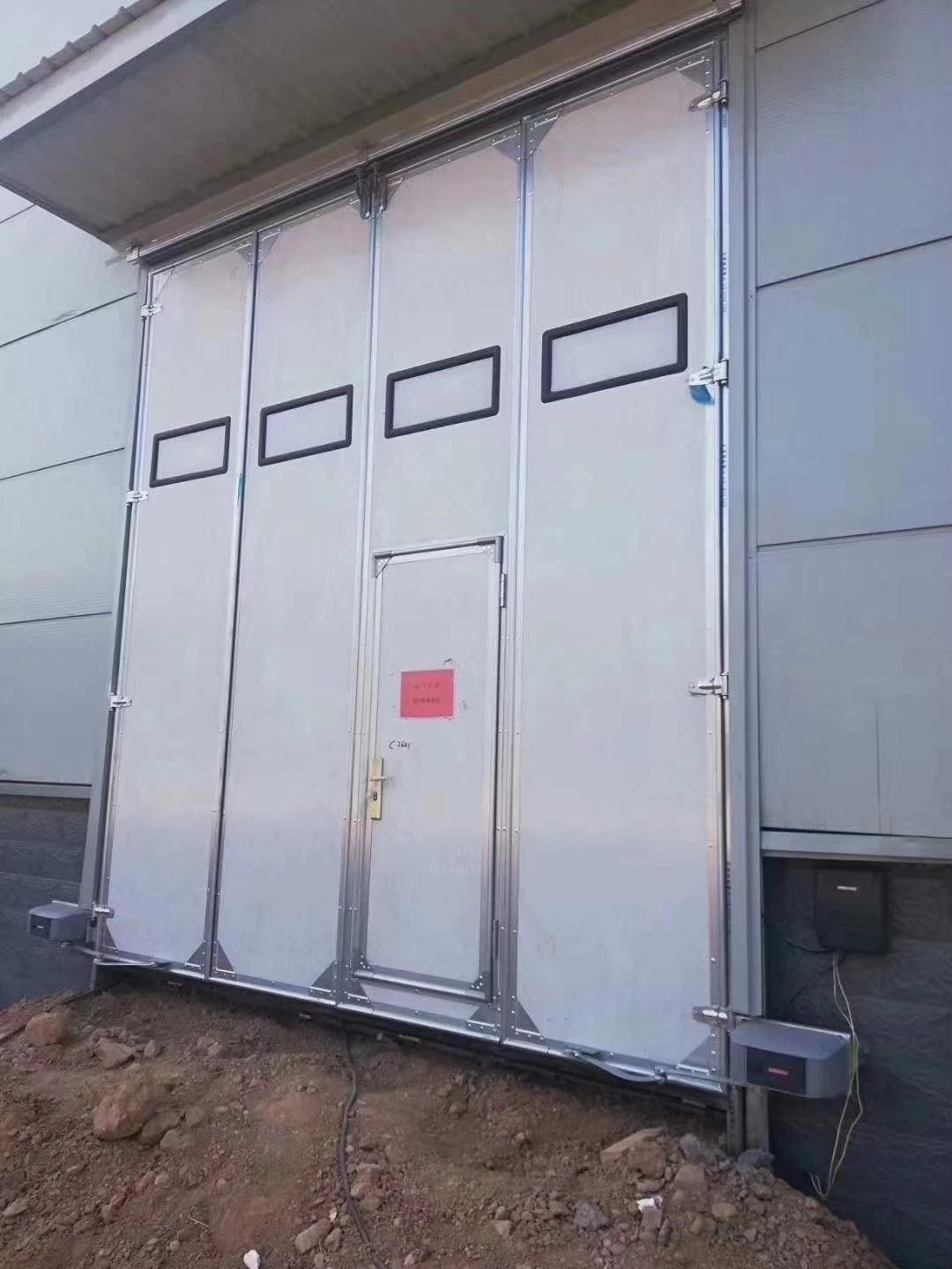 工业门 车间彩钢大门 工业保温平开门工厂车间仓库电动工业门