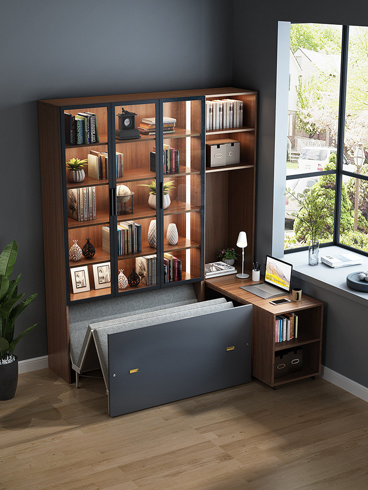 书柜 玻璃 组合