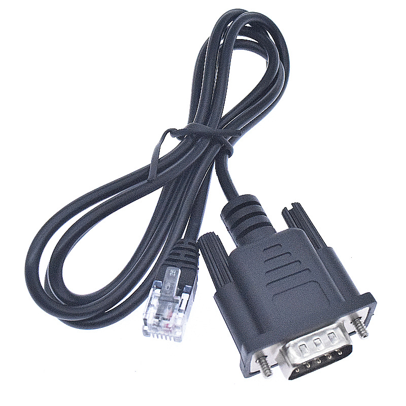 rs232数据线com线db9公转rj11 4p4c水晶头路由器交换线
