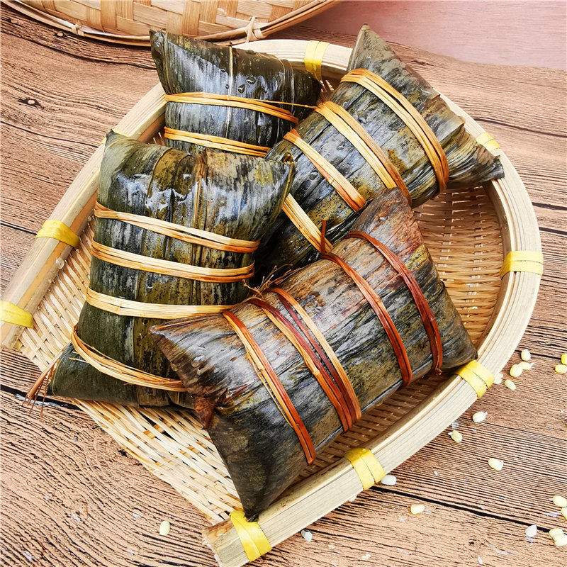 广西桂林粽子大王鲜肉粽蛋黄大肉粽礼盒桂林端午特产现做200克/个