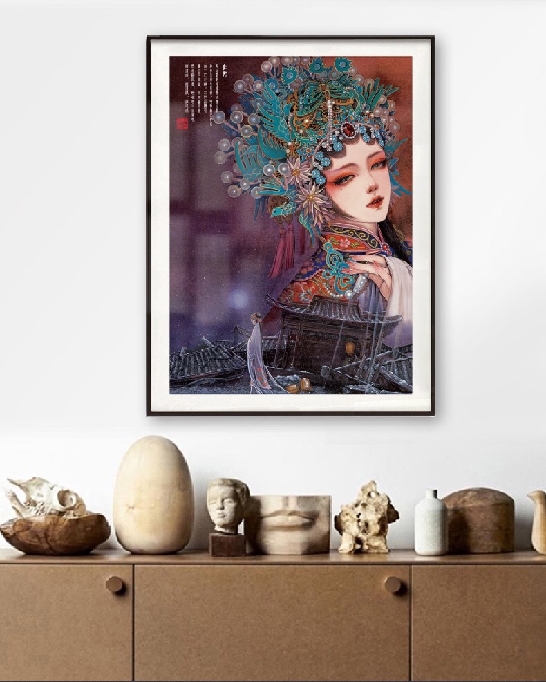 纸居良品国潮系列中国风益智类玩具纸质国粹拼图高难度送礼拼图