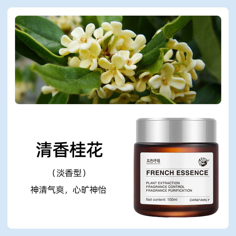 New Car Aromatherapy Air Freshing Agent Ointment Car Perfume Solid Car Fragrance Ornaments Long-Lasting Light Perfume