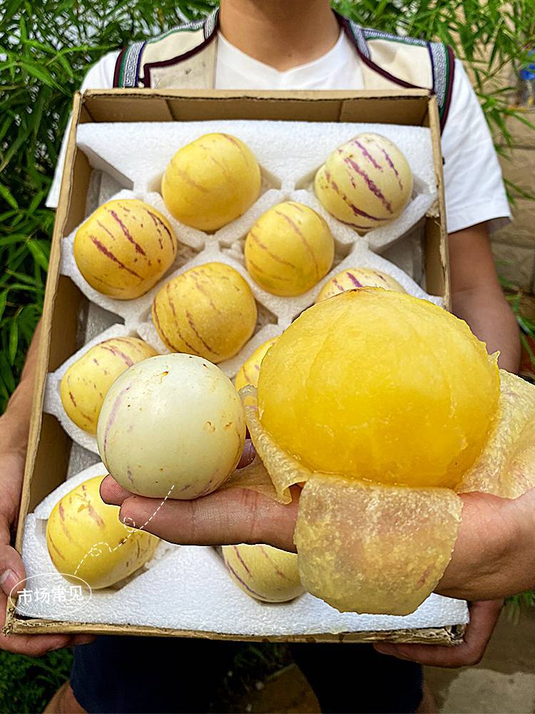 【高端特大】云南人参果水果石林人生叁果圆树上熟黄肉特大果