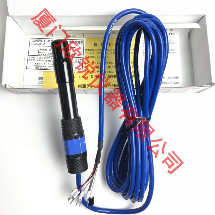 日本TOA-DKK东亚电波ELCP-81-10F氟离子电极五米电缆ELCP-81-5F