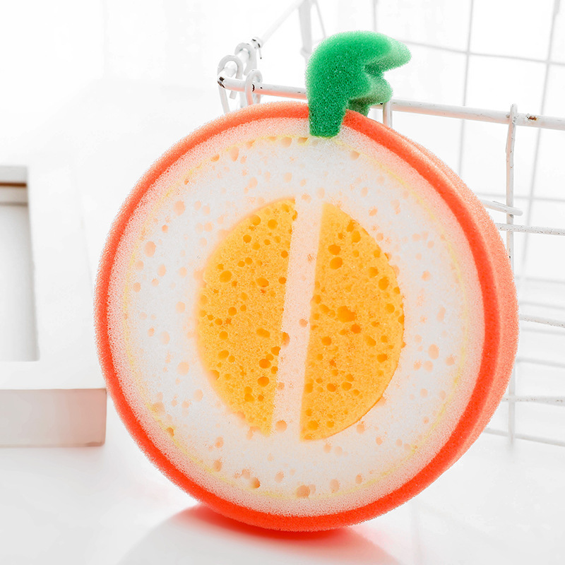 Fruit Dishcloth Bowl Brush Towel Spong Mop Rag Thickened Scouring Pad Washing Pot Washing Spong Mop Washing Pot Dish Towel