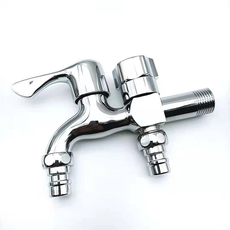 Factory Direct Supply Dual-Purpose Washing Machine Faucet Double Outlet Tap One-Switch Two-Way Outlet Tap Mop Pool Faucet Water Tap