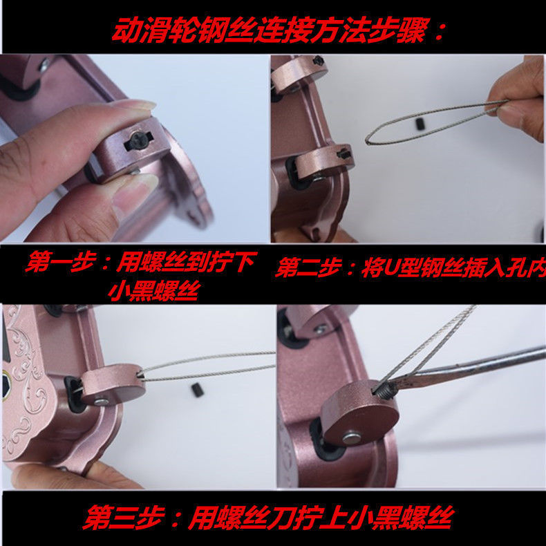 手摇晾衣架升降双杆式横杆款阳台自动顶装手动伸缩晒衣架凉衣被杆