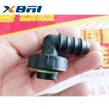 中国重汽汕德卡发动机电泵电加热燃油粗滤器接头插头WG9725550198