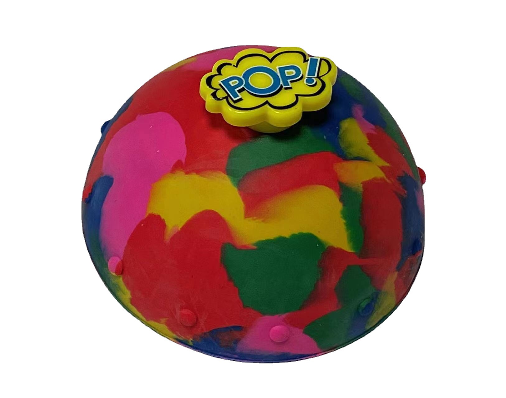 Camouflage Bounce Bowl Creative Outdoor Sports Children Decompression Toy Hiphopjumps Cross-Border Half Bouncing Ball