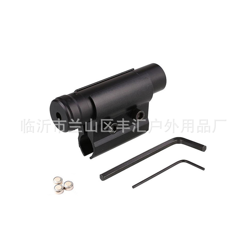 New Infrared Laser Sight Qq Clip Red Laser Pointing Instrument Card Slot Dovetail Pipe Multiple Installation Options