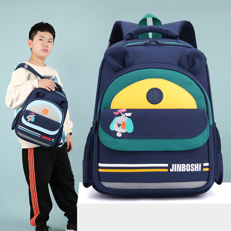 Children's Schoolbag Primary School Student Grade One Two Three to Six Cute Children Backpack Portable Burden Alleviation Boys and Girls Backpack