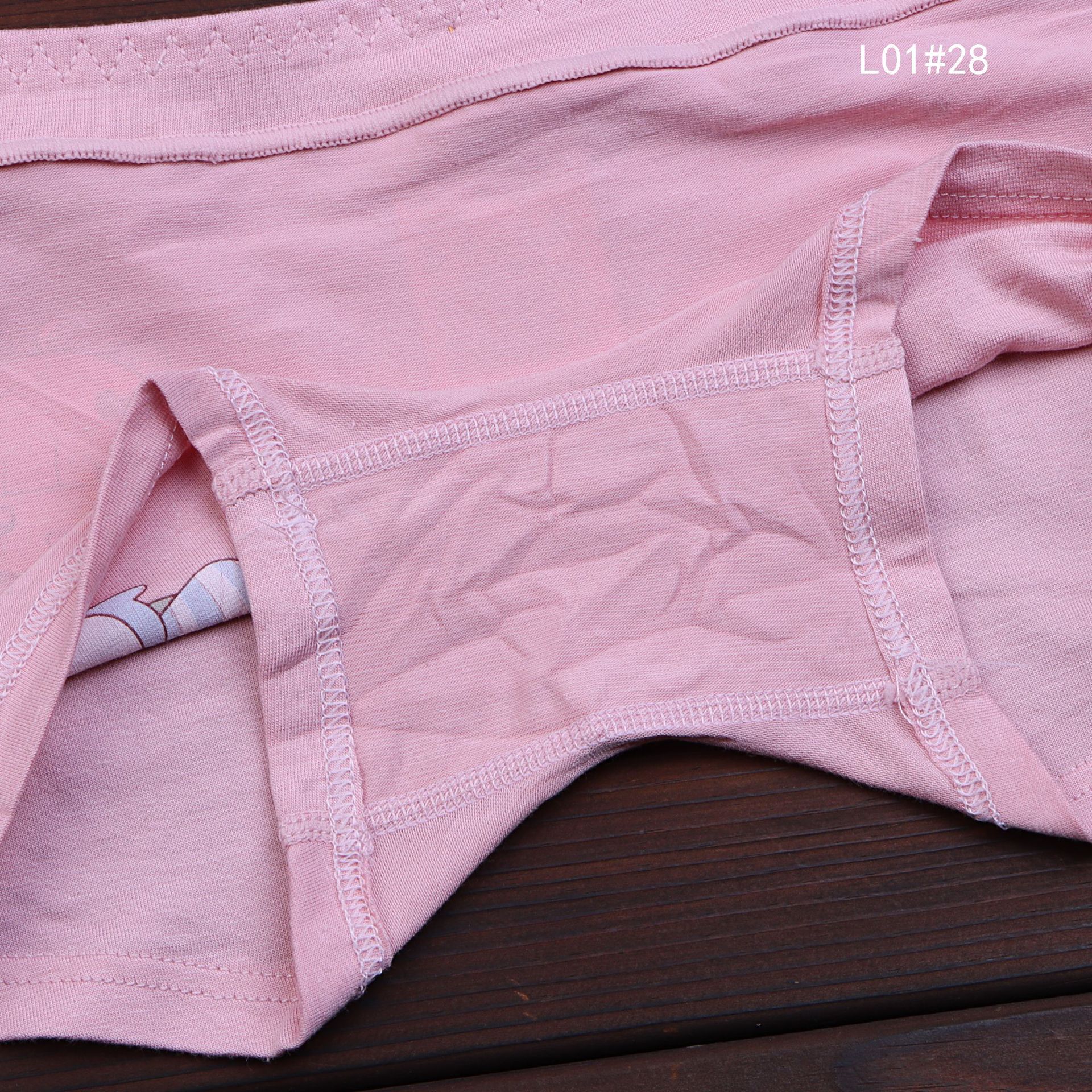 l01女童平角四角内裤精棉可爱印花女孩宝宝短裤处理内裤女童批发