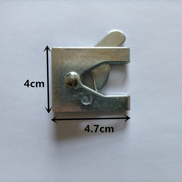 宠物笼防盗门栓宠物锁不锈钢安全狗笼自动锁铁锁扣批发狗笼自动锁