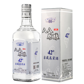 八八原酿台湾高粱酒700ml/瓶42度窖藏纯粮食酒整箱白酒六瓶盒装52