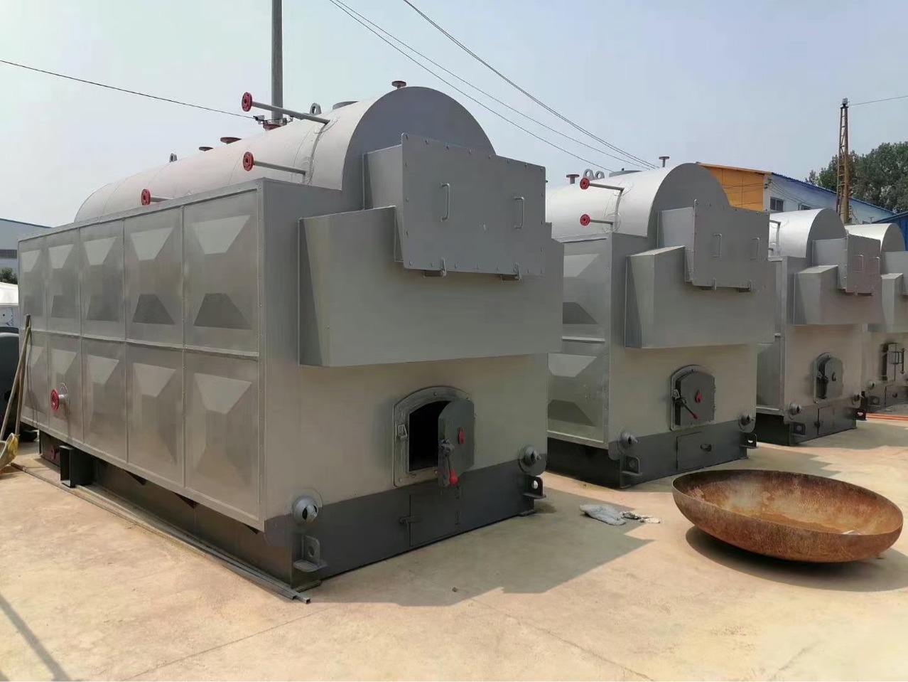 蒸汽锅炉大型工业锅炉多种燃料卧式生物质蒸汽锅炉湖北荆州