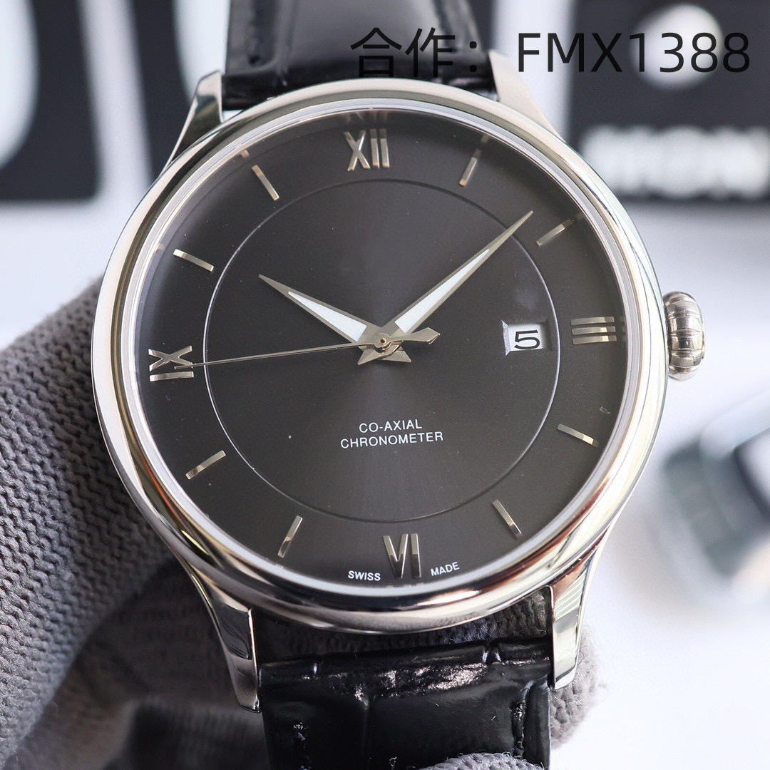 站西爆款欧家商务男士手表高端品质316精钢牛皮表带一件代发-阿里巴巴