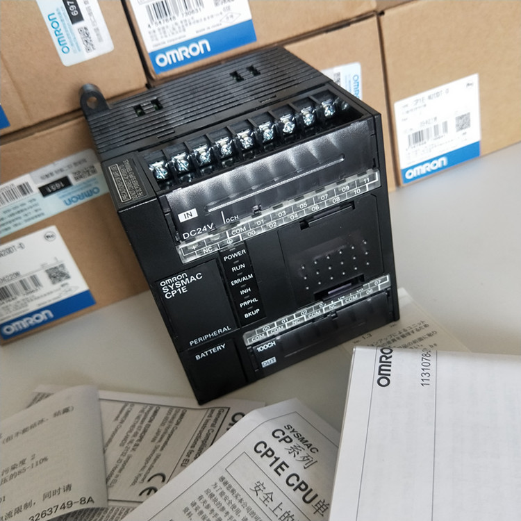 全新原装omron/欧姆龙plc模块cp1e-n20dt-d可编程控制器 现货供应