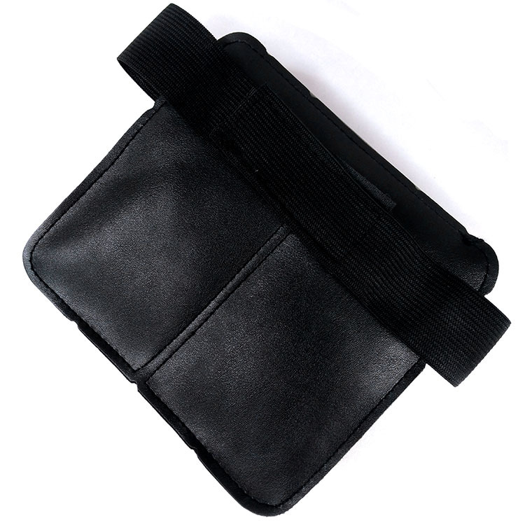 新款火影黑白武器包 火影标志双格忍具包 白色忍具包 黑色脚包