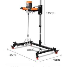 架子机架电动功率水泥大功率支架器工业固定打浆搅拌机大功涂料搅